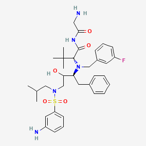 molecular formula C35H48FN5O5S B1670918 Dpc-681 CAS No. 284661-68-3