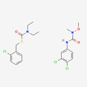 molecular formula C21H26Cl3N3O3S B1670921 Lanray L CAS No. 97505-36-7
