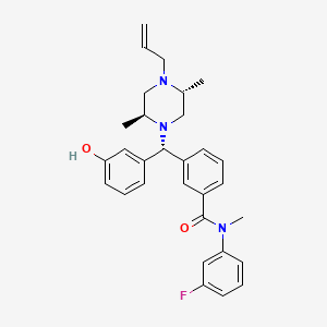 molecular formula C30H34FN3O2 B1670923 DPI-3290 CAS No. 182417-73-8