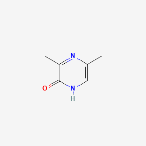 molecular formula C6H8N2O B1670924 3,5-Dimethylpyrazin-2-ol CAS No. 60187-00-0