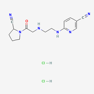 molecular formula C15H20Cl2N6O B1670926 DPP-728 HCl CAS No. 247016-69-9
