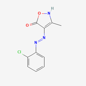 molecular formula C10H8ClN3O2 B1670939 Drazoxolon CAS No. 5707-69-7