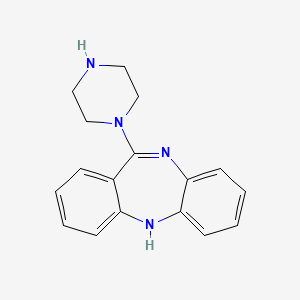 molecular formula C17H18N4 B1670941 DREADD agonist 21 