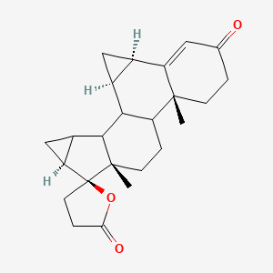 molecular formula C24H30O3 B1670955 Drospirenone CAS No. 67392-87-4