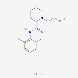 molecular formula C16H25ClN2O2 B1670962 Droxicainide hydrochloride CAS No. 149572-05-4