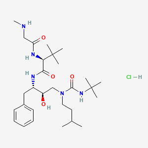 molecular formula C29H52ClN5O4 B1670965 Droxinavir Hydrochloride CAS No. 155662-50-3