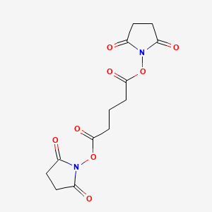 B1670967 Di(N-succinimidyl) glutarate CAS No. 79642-50-5