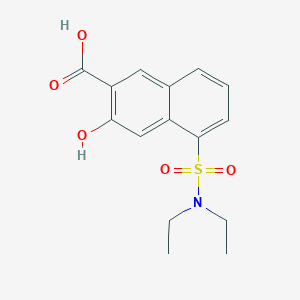 molecular formula C15H17NO5S B1670968 DSHN CAS No. 313952-63-5