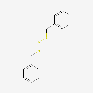 molecular formula C14H14S3 B1670980 Dibenzyl trisulfide CAS No. 6493-73-8