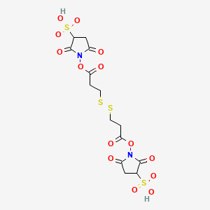 molecular formula C14H16N2O14S4 B1670981 DTSSP Crosslinker CAS No. 81069-02-5