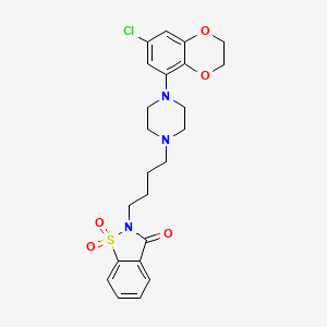 molecular formula C23H26ClN3O5S B1670982 DU125530 CAS No. 161611-99-0