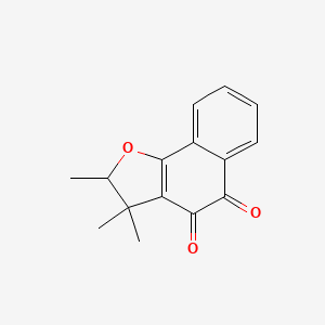 molecular formula C15H14O3 B1670988 (3R)-Dunnione, (rel)- CAS No. 33404-57-8