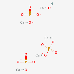 molecular formula CaHO5P-4 B1670994 Hydroxyapatite CAS No. 12167-74-7