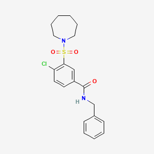 molecular formula C20H23ClN2O3S B1670996 DVR-01 