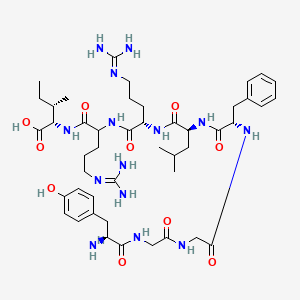 molecular formula C46H72N14O10 B1671005 Dynorphin A (1-8) 