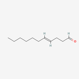 molecular formula C11H20O B1671019 (E)-4-Undecenal CAS No. 68820-35-9