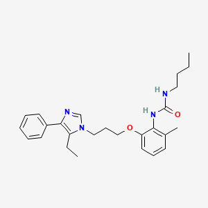molecular formula C26H34N4O2 B1671021 E 5324 CAS No. 141799-76-0