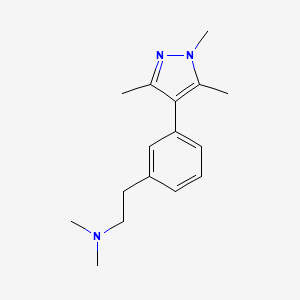 molecular formula C16H23N3 B1671022 E-55888 CAS No. 1034142-33-0