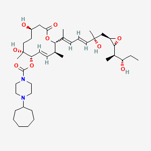 molecular formula C40H66N2O9 B1671028 Unii-R60dzx1E2N CAS No. 630100-90-2