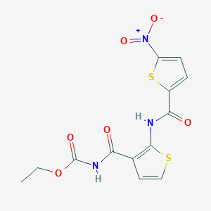 molecular formula C13H11N3O6S2 B1671031 EACC 
