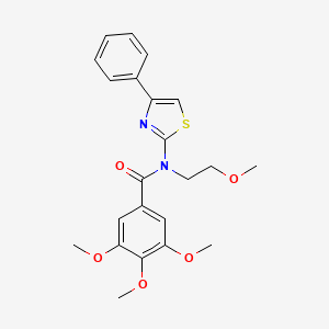 molecular formula C22H24N2O5S B1671032 Aldehyde reactive probe TFA CAS No. 461000-66-8