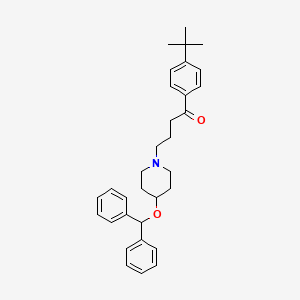 molecular formula C32H39NO2 B1671034 依巴斯汀 CAS No. 90729-43-4