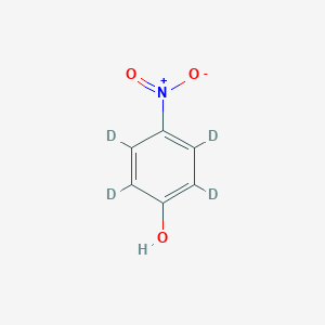 molecular formula C6H5NO3 B167104 4-Nitrophenol-2,3,5,6-d4 CAS No. 93951-79-2