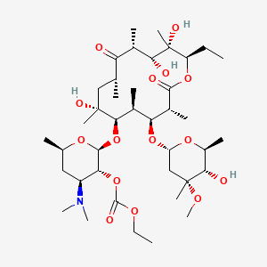 molecular formula C40H71NO15 B1671068 Erythromycin ethyl carbonate CAS No. 914076-30-5