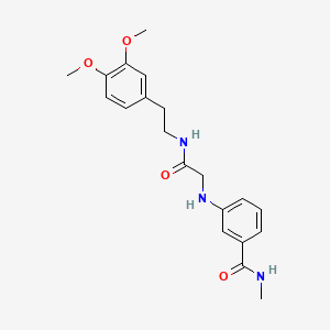 molecular formula C20H25N3O4 B1671072 Ecabapide CAS No. 104775-36-2