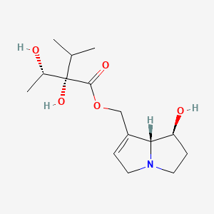 molecular formula C15H25NO5 B1671082 Echinatine CAS No. 480-83-1