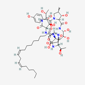 molecular formula C52H81N7O16 B1671083 Echinocandin B CAS No. 54651-05-7