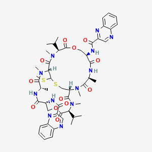 molecular formula C51H64N12O12S2 B1671085 Echinomycin CAS No. 512-64-1