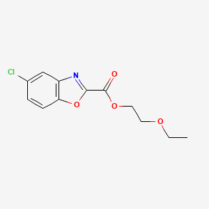 molecular formula C12H12ClNO4 B1671089 Eclazolast CAS No. 80263-73-6