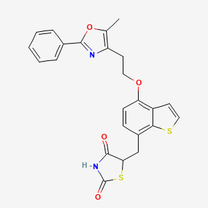 molecular formula C24H20N2O4S2 B1671095 Edaglitazone CAS No. 213411-83-7