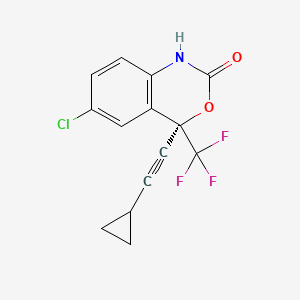 molecular formula C14H9ClF3NO2 B1671122 (R)-Efavirenz CAS No. 154801-74-8