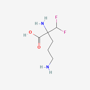 B1671129 Eflornithine CAS No. 70052-12-9