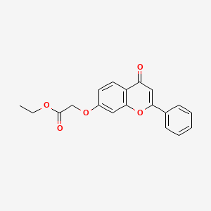 molecular formula C19H16O5 B1671130 Efloxate CAS No. 119-41-5