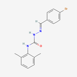 molecular formula C16H16BrN3O B1671135 (2R)-Atecegatran CAS No. 415687-81-9