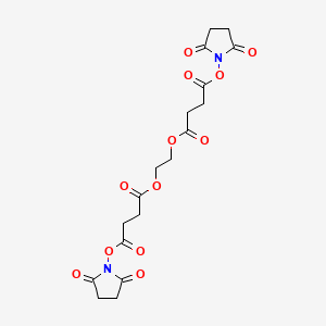 molecular formula C18H20N2O12 B1671143 EGNHS CAS No. 70539-42-3