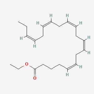 molecular formula C22H34O2 B1671148 Icosapent Ethyl CAS No. 86227-47-6