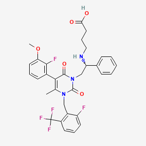 molecular formula C32H30F5N3O5 B1671154 Elagolix CAS No. 834153-87-6