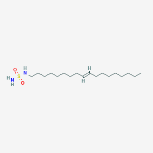 molecular formula C18H38N2O2S B1671156 Elaidyl-sulfamide 