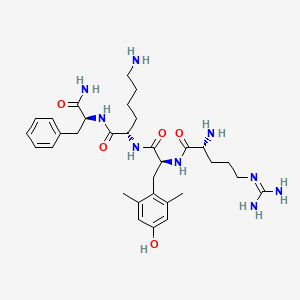 molecular formula C32H49N9O5 B1671158 Elamipretide CAS No. 736992-21-5