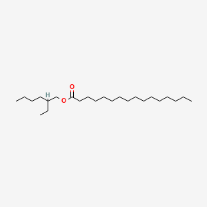 B1671172 2-Ethylhexyl palmitate CAS No. 29806-73-3