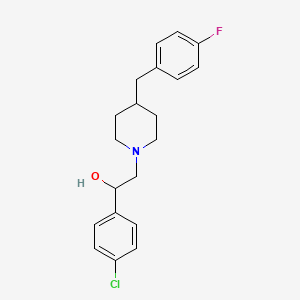 molecular formula C20H23ClFNO B1671174 Eliprodil CAS No. 119431-25-3
