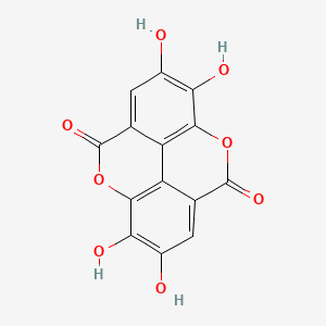 molecular formula C14H6O8 B1671176 Ellagic acid CAS No. 476-66-4