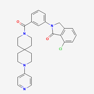 molecular formula C29H29ClN4O2 B1671178 ELN-441958 CAS No. 913064-47-8