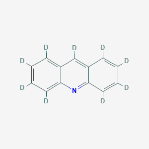 molecular formula C13H9N B167118 Acridine (D9) CAS No. 34749-75-2