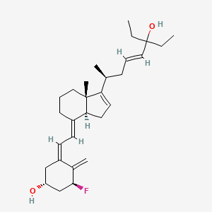 molecular formula C29H43FO2 B1671181 Elocalcitol CAS No. 199798-84-0