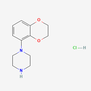 molecular formula C12H17ClN2O2 B1671187 埃托普拉嗪 CAS No. 98206-09-8